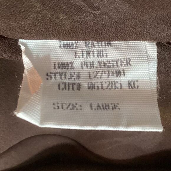 Lily A-Line Strap Brown Orange & Teal Patchwork Summer Midi Dress Size Large - Picture 10 of 11